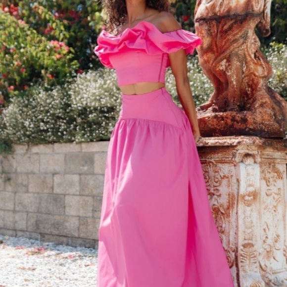 Petal & Pup Savannah Maxi Skirt Set - Picture 1 of 8